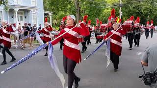 Baldwinsville Marching Band Baseball H0F Induction Weekend Parade 2024 [upl. by Kusin814]