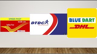 Which courier service is faster safer and cheaper Speedpost vs DTDC vs Bluedart [upl. by Mortensen]