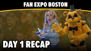 Friday Recap  FAN EXPO Boston 2023 [upl. by Aenil]