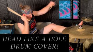 Head Like A Hole  Nine Inch Nails  Drum Cover [upl. by Eulalee]