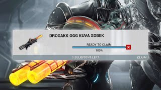 Solo Farming  Kuva Sobek Weapon  WARFRAME [upl. by Lind]