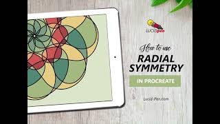 How to use Radial Symmetry in Procreate [upl. by Haliled400]