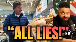 Tucker Exposes Cost of Food in Russia Versus the USA [upl. by Nitfa]