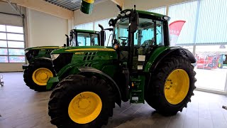 New 2025 John Deere 6140M Tractor  Visual Review [upl. by Anirdnajela156]