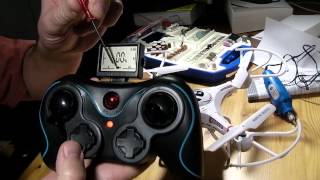 Jaycar quadcopter unboxing and playing [upl. by Amehsat]