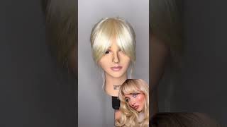 Curtain bangs long  short tutorials [upl. by Yenal]