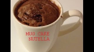 Recette Mug Cake Nutella [upl. by Danczyk]