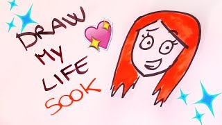 Draw My Life Speciale 500K [upl. by Eliga]