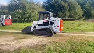 2016 Bobcat T450 Skid Steer Loader [upl. by Dnalyag]