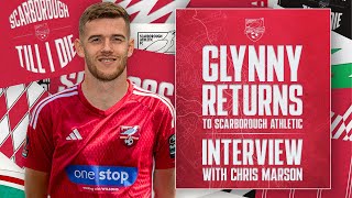 Kieran Glynn Returns to Scarborough Athletic Exclusive Interview [upl. by Nyrb545]