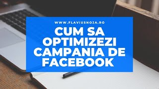 Cum facem reclame in Facebook ads🏆Optimizarea Campaniilor de Marketing [upl. by Uv984]