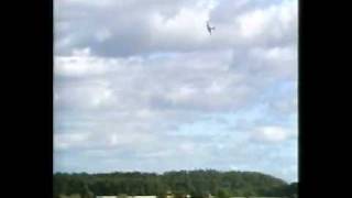 de Havilland Mosquito display in Sweden HässlöVästerås 1987 [upl. by Luwana]