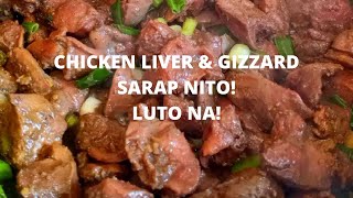 How To Cook Chicken Liver And Gizzard youtube [upl. by Naejarual677]