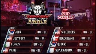 Aris Commentates Tekken 7  Tekken World Tour Finals 2017 Group Play [upl. by Ardaed]