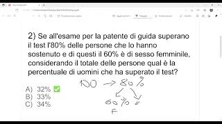 Quiz di logica Agenzia Entrate  percentuali e ragionamento verbale [upl. by Rosalyn]