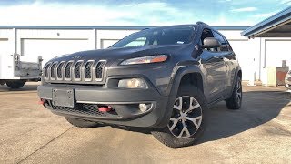 2018 Jeep Cherokee TrailHawk 32L V6  Review [upl. by Hume820]