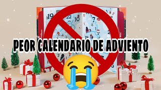 ¿Qué PASA Cuando Abres el PEOR CALENDARIO DE ADVIENTO DEGUSTABOX [upl. by Dong]