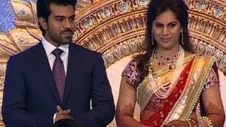 Part 4  Ram Charan Upasana Wedding Reception Video [upl. by Levana]