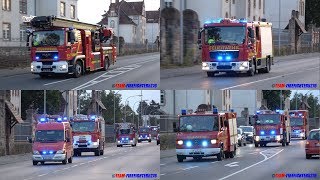 Feuer mit Menschenleben in Gefahr Einsatzübung der FF Babenhausen und RodgauSüd [upl. by Lambertson866]