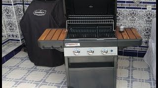 Campingaz Gasgrill 96 kW mit 3 Brennern aus Edelstahl  Culinary Modular Option [upl. by Tan]