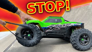 Durability Testing a Stock Traxxas Xmaxx In the worlds best RC car Locations [upl. by Olegnaleahcim]