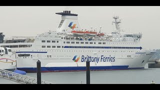 Brittany Ferries Bretagne Full Tour  Portsmouth to St Malo [upl. by Lady]