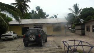 Riding the bus in Tarawa Kiribati [upl. by Bonnee]