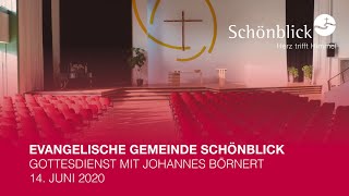 Schönblick Gottesdienst 14062020 Johannes Börnert Apostelgeschichte 4 32  37 [upl. by Jolenta]