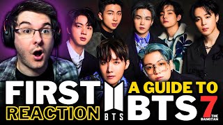 NON KPOP FAN REACTS TO A Guide to BTS Members The Bangtan 7 For The FIRST TIME  BTS REACTION [upl. by Petie]