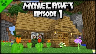 The Minecraft Journey Begins  Pythons World Minecraft Survival Lets Play  Episode 1 [upl. by Willett322]