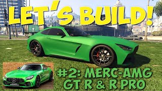 Lets Build IRL Mercedes AMG GT R Pro from Schlagen GT in GTA Online [upl. by Yenobe]