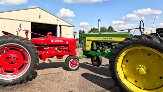 A Fully Restored Antique Tractor Collection [upl. by Verney]