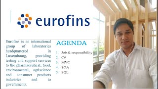 Eurofins interview full details with QampA [upl. by Younglove796]