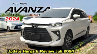 Update Harga Toyota Avanza 2024 amp Review Juli 2024 [upl. by Nnaytsirk229]