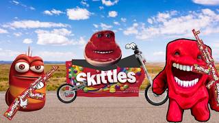 Skittles meme e e ei and Red larva Bandito [upl. by Emersen]