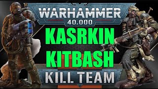 Kitbashing Warhammer 40k KASRKINS Kill Team Nomads Tallarn Desert Raiders Necromunda Ash Wastes [upl. by Ramedlaw]