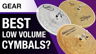 Low Volume Cymbal Comparison  Sabian Zildjian Millenium  Whats your favorite  Gear Check [upl. by Yc811]