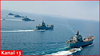 Russia recognises Black Sea Fleet was forced to leave Crimea due to Ukrainian drone attacks [upl. by Inittirb]