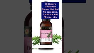 Best ROSEMARY OILS for HAIR GROWTH  rosemaryoil shorts yt dr drdeepti [upl. by Houston]