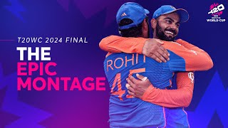 The Epic Montage  T20 World Cup 2024 Final [upl. by Beker]