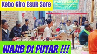 LANCARAN KEBO GIRO LARAS SLENDRO GARAP DANGDUT  LATIHAN KARAWITAN RUTIN AGUNG WAHYU LARAS [upl. by Porta]