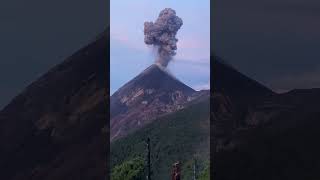 Close encounter witnessing Mount Acatenango erupt [upl. by Nonnag]