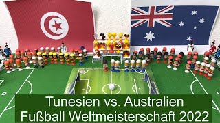 Tunesien vs Australien  Fußball Weltmeisterschaft Katar 2022  Gruppenspiel der Gruppe D [upl. by Gretel]