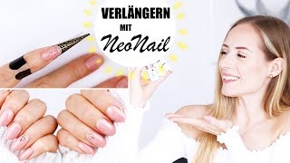 NÄGEL VERLÄNGERN mit UVLack von NeoNail  Nails »Lalalunia« [upl. by Ainad47]