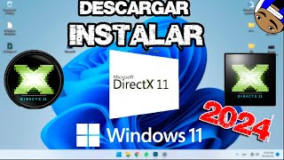 Como instalar DIRECTX 11 para Windows 11 10 87XP Actualizado a 2024 [upl. by Norud]