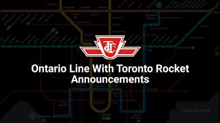 TTC Ontario Line But With TR Announcements Exhibition  Science Centre [upl. by Halima]