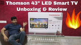 Thomson 43quot LED Smart TV UD9  Unboxing and Review [upl. by Eldnik]