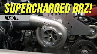 Supercharger gets installed on BRZ [upl. by Nref]