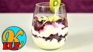 Waldbeeren Mascarpone Creme selber machen  KanalELF Rezept 69 [upl. by Ikila164]