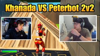 Khanada amp Zayn VS PeterBot amp Rise 2v2 TOXIC Fights [upl. by Yelyac365]